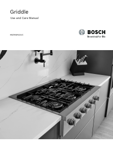 Handleiding Bosch HEZ9GR41UC Kookplaat
