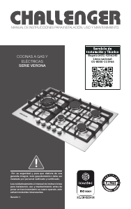 Manual de uso Challenger SV 6886 EI Placa