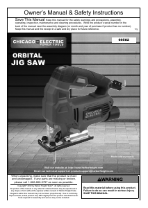 Manual Chicago 69582 Jigsaw