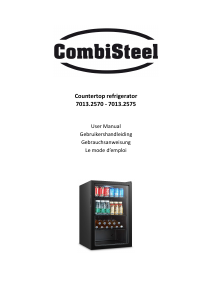 Bedienungsanleitung CombiSteel 7013.2570 Kühlschrank