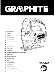 Használati útmutató Graphite 58G046 Szúrófűrész