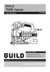 Manual Guild PSJ750GH Jigsaw