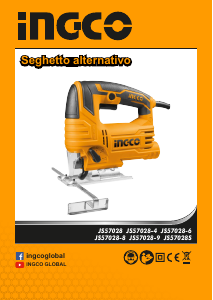 Manuale INGCO JS57028-8 Seghetto alternativo