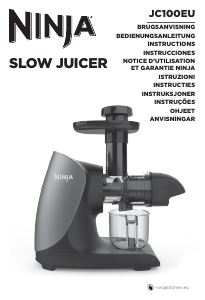 Manual Ninja JC100EU Juicer