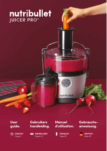 Bedienungsanleitung Nutribullet Pro Entsafter