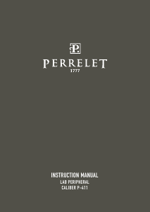 Manual de uso Perrelet A1100/4 Lab Peripheral Reloj de pulsera