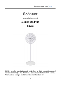 Használati útmutató Rohnson R-8400 Ventilátor
