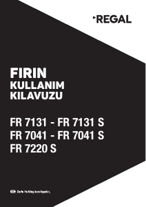 Kullanım kılavuzu Regal FR 7131 S Solo fırın