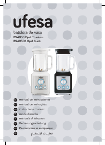 Manuale Ufesa BS4950 Frullatore