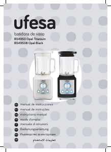 Manual de uso Ufesa BS4950B Batidora