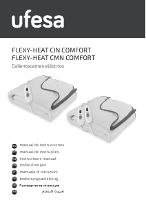 Manual Ufesa FLEXY-HEAT CIN COMFORT Electric Blanket