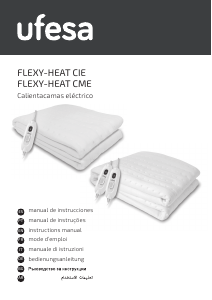 Manual Ufesa FLEXY-HEAT CIE Cobertor eléctrico
