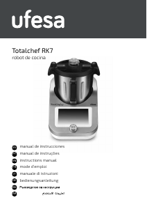 Manual Ufesa TotalChef RK7 Food Processor