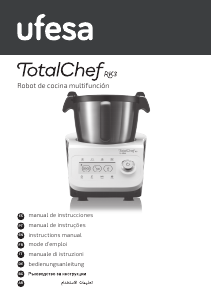 كتيب Ufesa TotalChef RK3 مصنع طعام