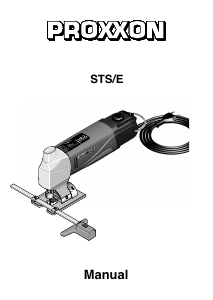 Handleiding Proxxon STS/E Decoupeerzaag