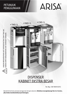 Panduan Arisa CWD-1L Dispenser Air