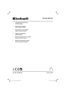 Manual Einhell TE-CC 250 UF Serra de mesa