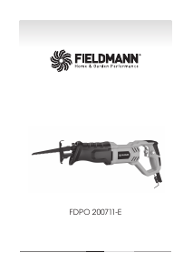 Instrukcja Fieldmann FDPO 200711-E Piła szablasta
