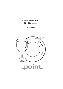 Käyttöohje Point PD4515N Astianpesukone