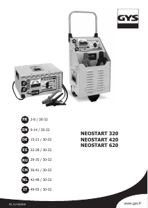 Handleiding GYS Neostart 620 Accubooster