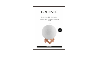 Manual de uso Gadnic DIFU0014 Difusor de aroma