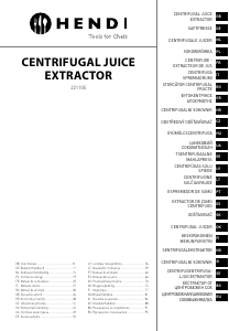 Bruksanvisning Hendi 221105 Juicepress