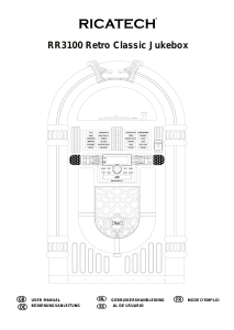 Mode d’emploi Ricatech RR3100 Retro Classic Jukebox