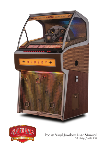 Manual Sound Leisure Rocket Vinyl S3 Unity Jukebox