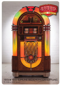 Bedienungsanleitung Sound Leisure 1015 Slimline Jukebox