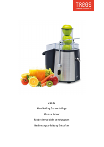 Manual Trebs 21137 Juicer