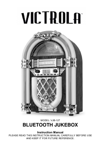 Manual Victrola VJB-127 Jukebox