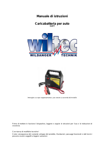 Manuale Wiltec 51977 Caricabatterie per auto