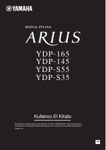 Kullanım kılavuzu Yamaha Arius YDP-S55 Dijital piyano