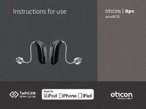 Manual Oticon Opn Hearing Aid