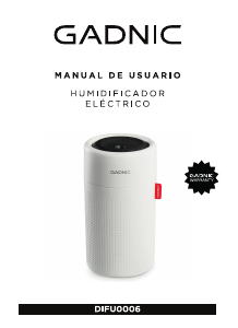 Manual de uso Gadnic DIFU0006 Humidificador