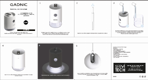 Manual de uso Gadnic HUMIDIF6 Humidificador