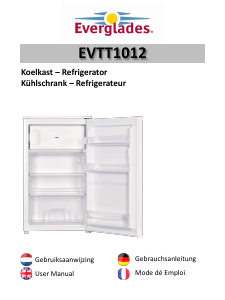 Bedienungsanleitung Everglades EVTT1012 Kühlschrank