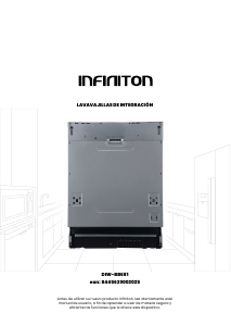 Manual de uso Infiniton DIW-BB681 Lavavajillas