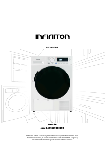 Manual Infiniton SD-C8B Máquina de secar roupa
