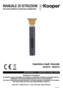 Manual Kooper 5910773 Beard Trimmer