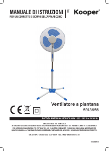 Manuale Kooper 5913656 Ventilatore