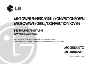 Manual LG MC-8084NTC Microwave