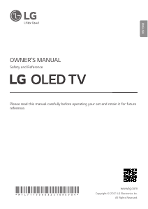 Manual LG OLED65G19LA OLED Television