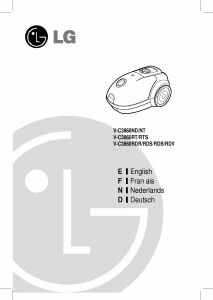 Handleiding LG V-C3860NDB Stofzuiger