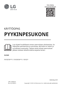 Käyttöohje LG P4Y5EYW6WY Pesukone