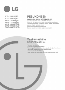 Brugsanvisning LG FWD-12400TD Vaskemaskine