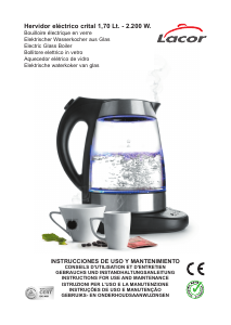 Handleiding Lacor 69292 Waterkoker