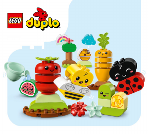 Mode d’emploi Lego set 10984 Duplo Le jardin bio