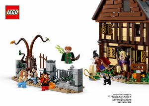 Brugsanvisning Lego set 21341 Ideas Disneys Hokus Pokus: Sanderson-søstrenes hytte