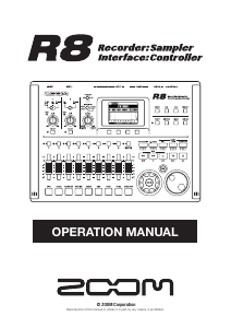 Manual Zoom R8 Audio Recorder